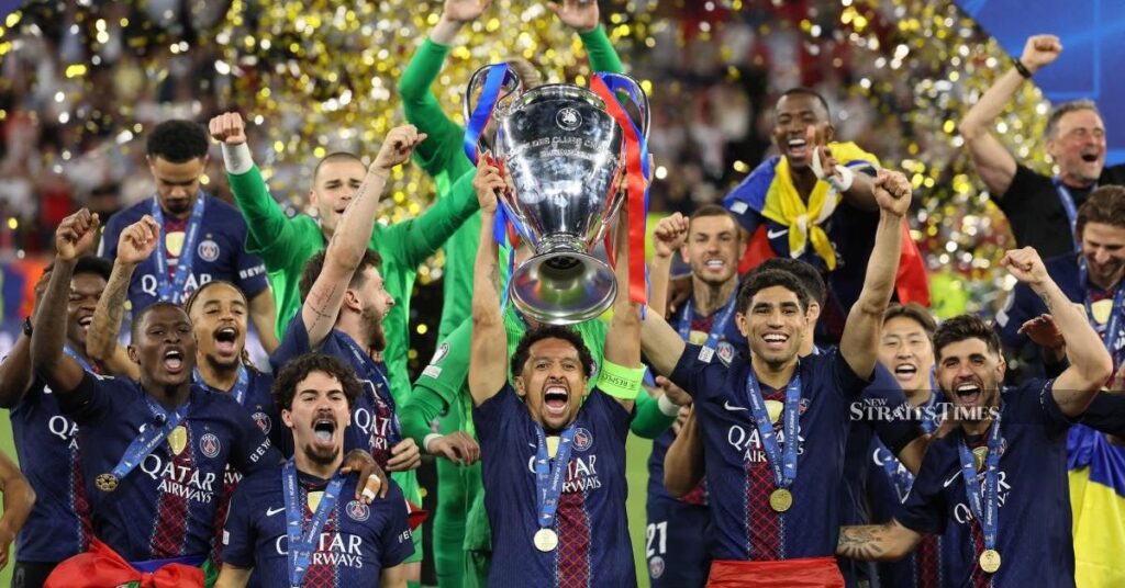 Winning the UEFA Champions League UEFA