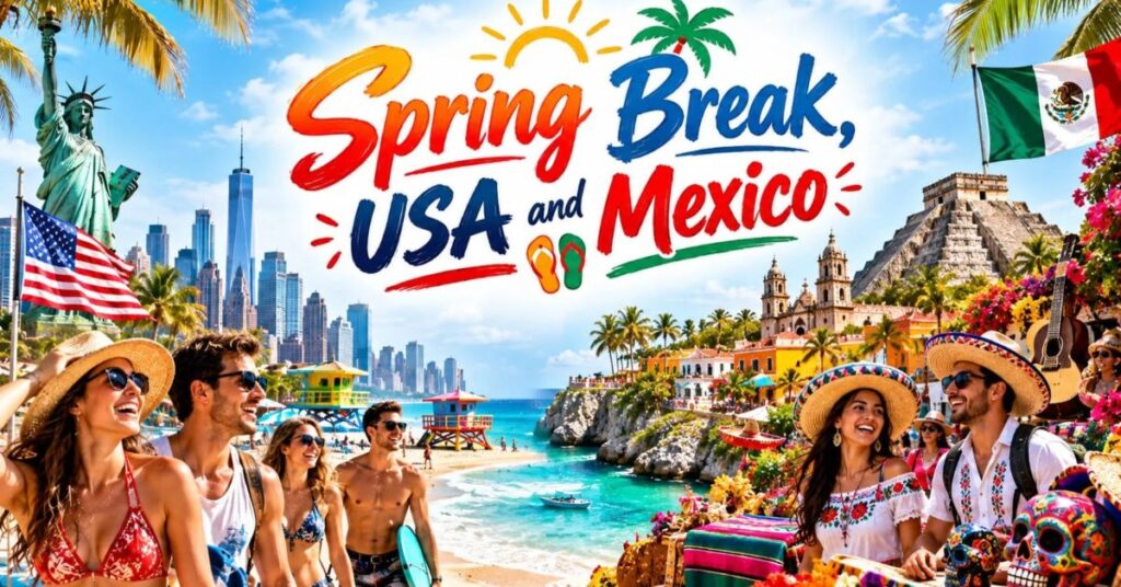 Spring Break, USA and Mexico