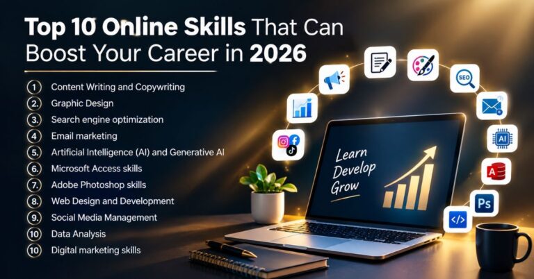 Top 10 Online Skills That Can Boost Your Career in 2026