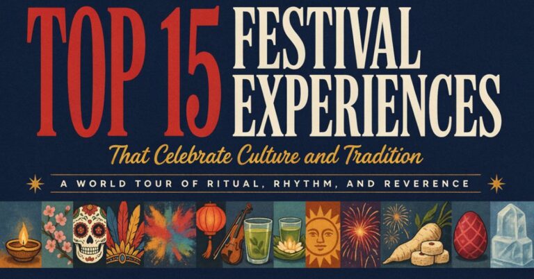 Top 15 Festival Experiences That Celebrate Culture and Tradition